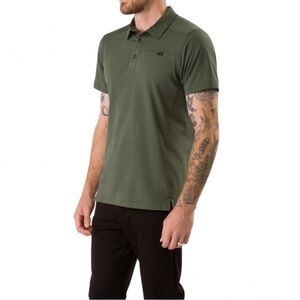 Arc'Teryx Men’s Green Captive SS Polo - Size XL